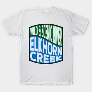 Elkhorn Creek Wild and Scenic River Wave T-Shirt